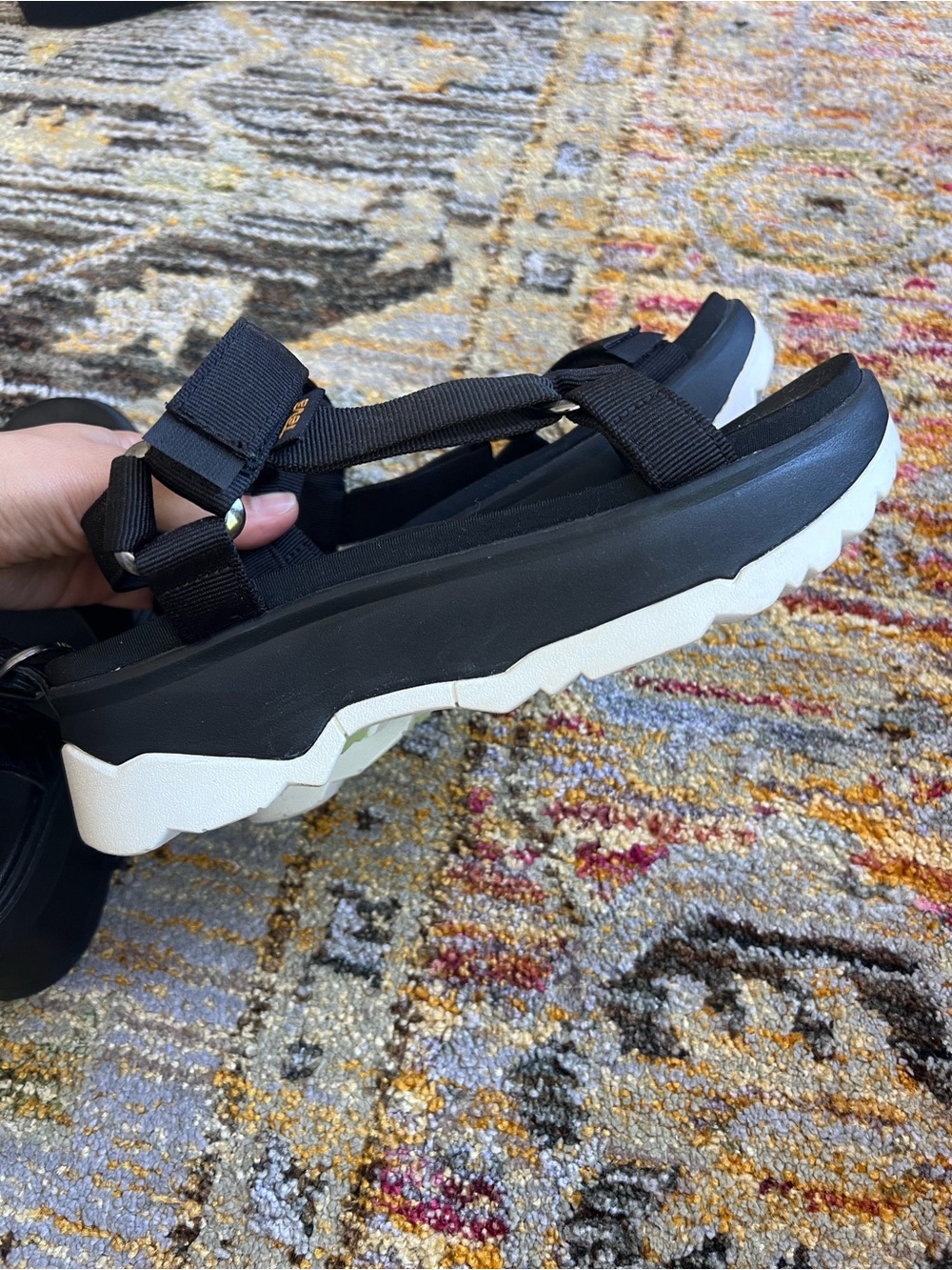 NWOT Teva Platform Sandals - Picture 4 of 5